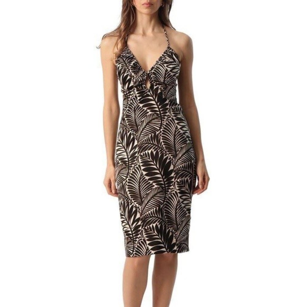 CHRISTIAN LACROIX MIDI Halter Dress NWT